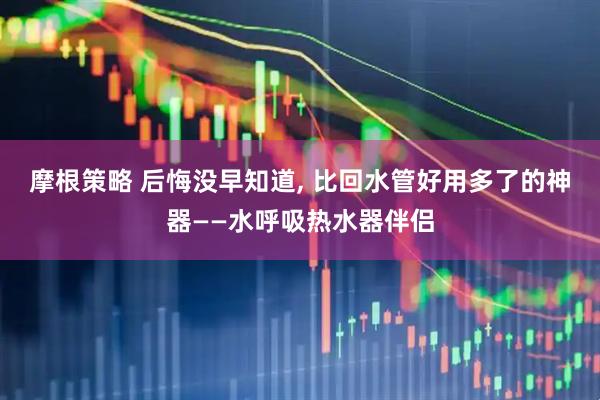 摩根策略 后悔没早知道, 比回水管好用多了的神器——水呼吸热水器伴侣