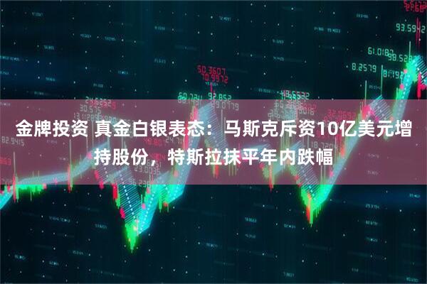 金牌投资 真金白银表态:马斯克斥资10亿美元增持股份,特斯拉抹平年内跌幅
